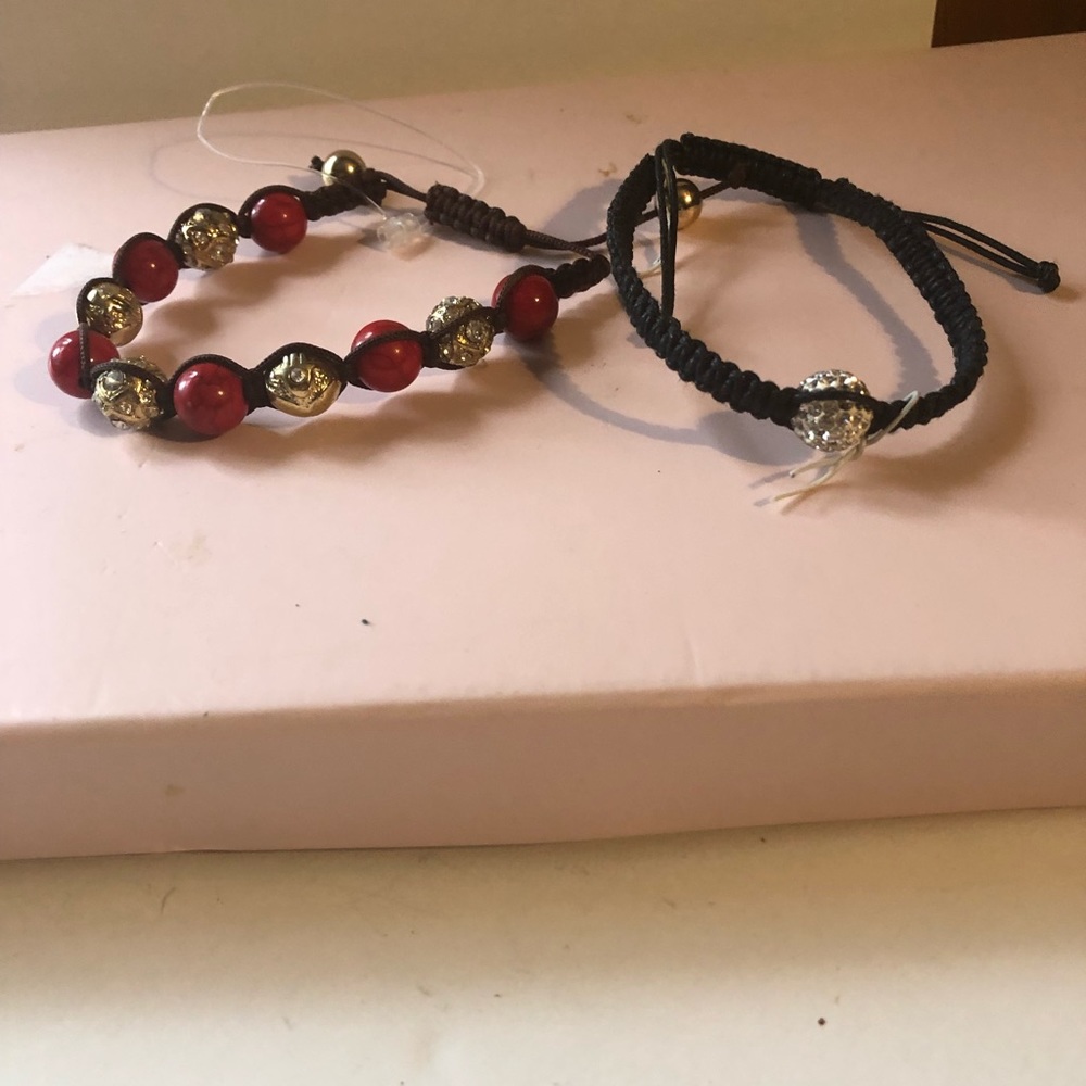 Tibetan Macrame Bracelet Bundle-416 $15 FIRM